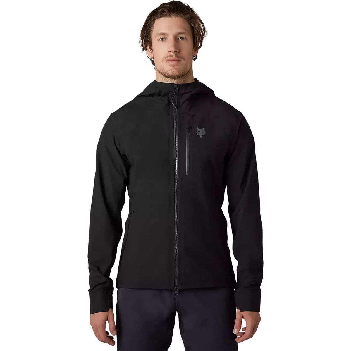 Fox Racing Men's Flexair NeoShell Water Jacket in Black - Size: Small
