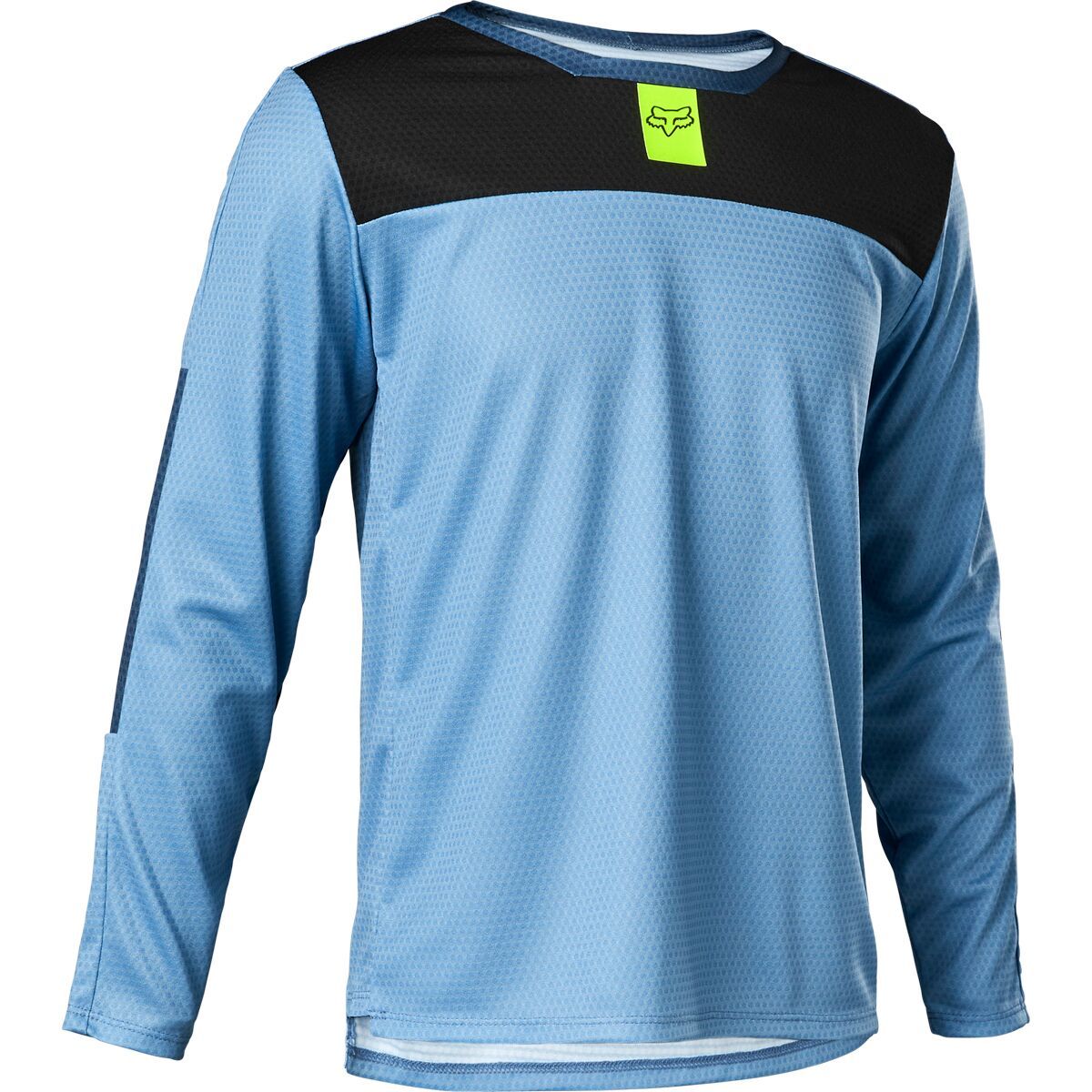 Fox Racing Boy's Defend Long-Sleeve Jersey in Black - Size: Medium