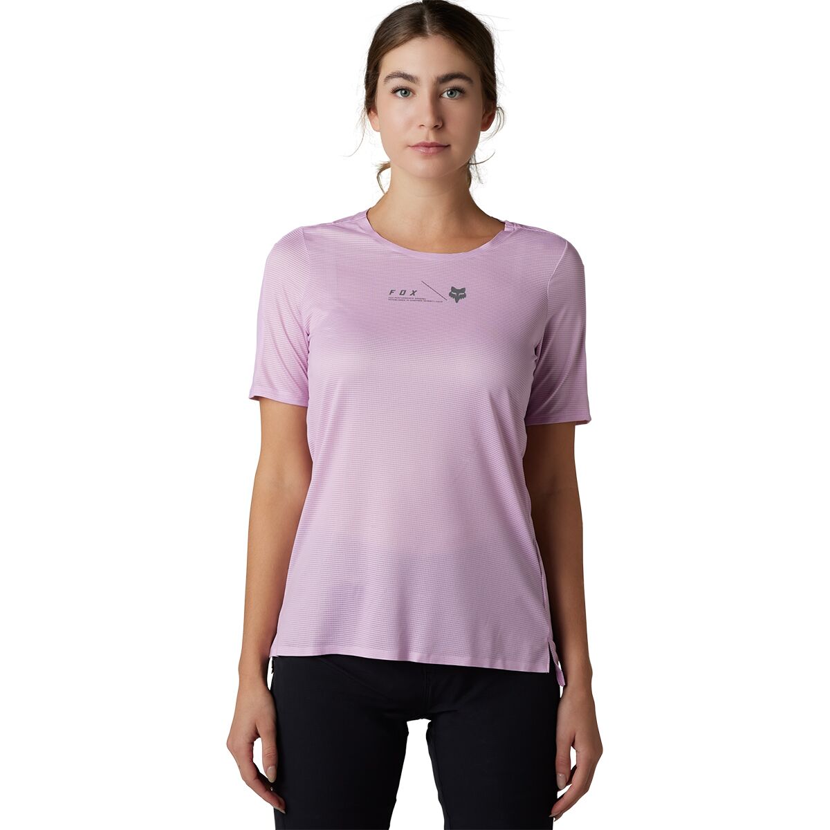 Fox Racing Women's Flexair Short-Sleeve Jersey in Blush - Size: XL