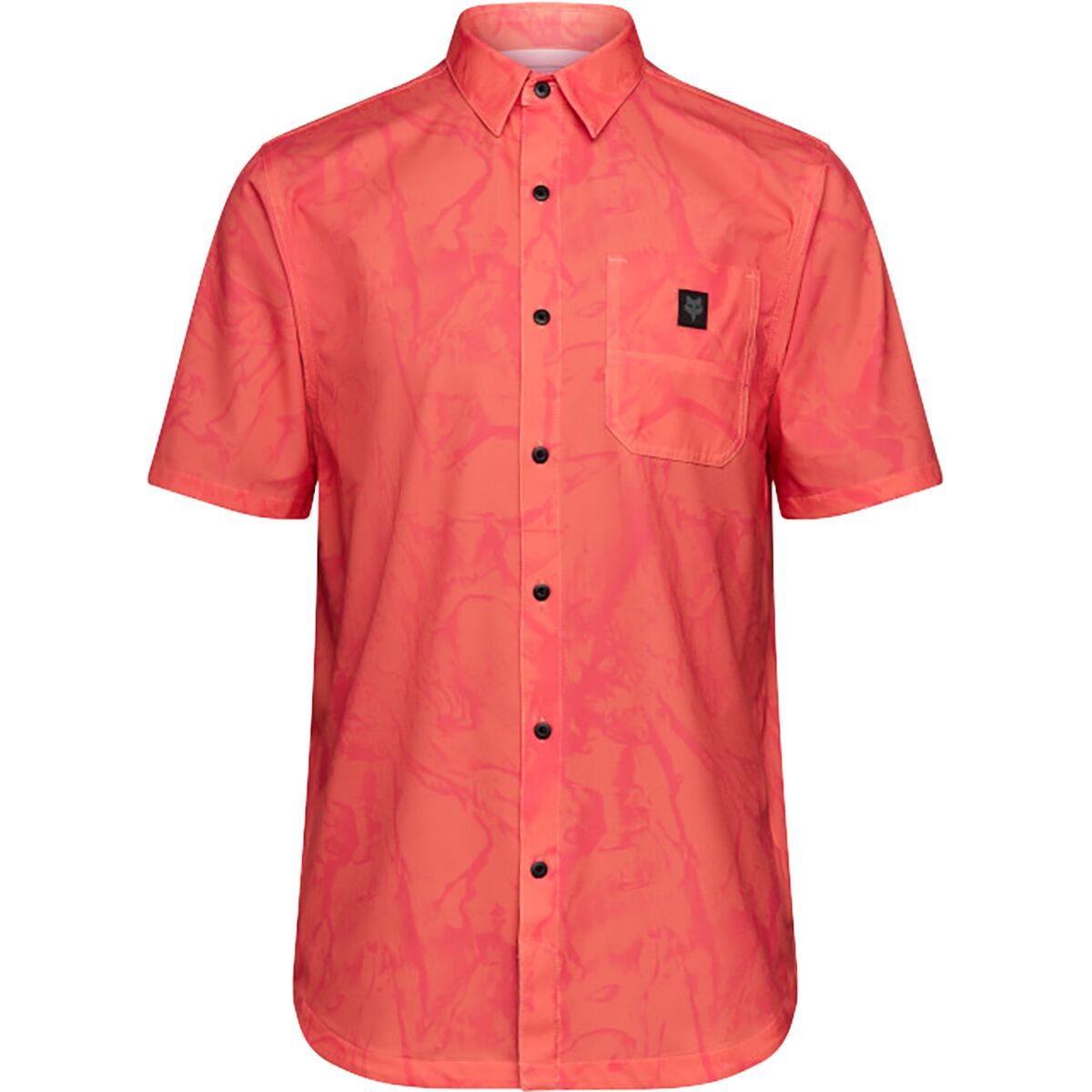 Fox Racing Men's Ranger Short-Sleeve Woven Jersey in Peach - Size: Medium