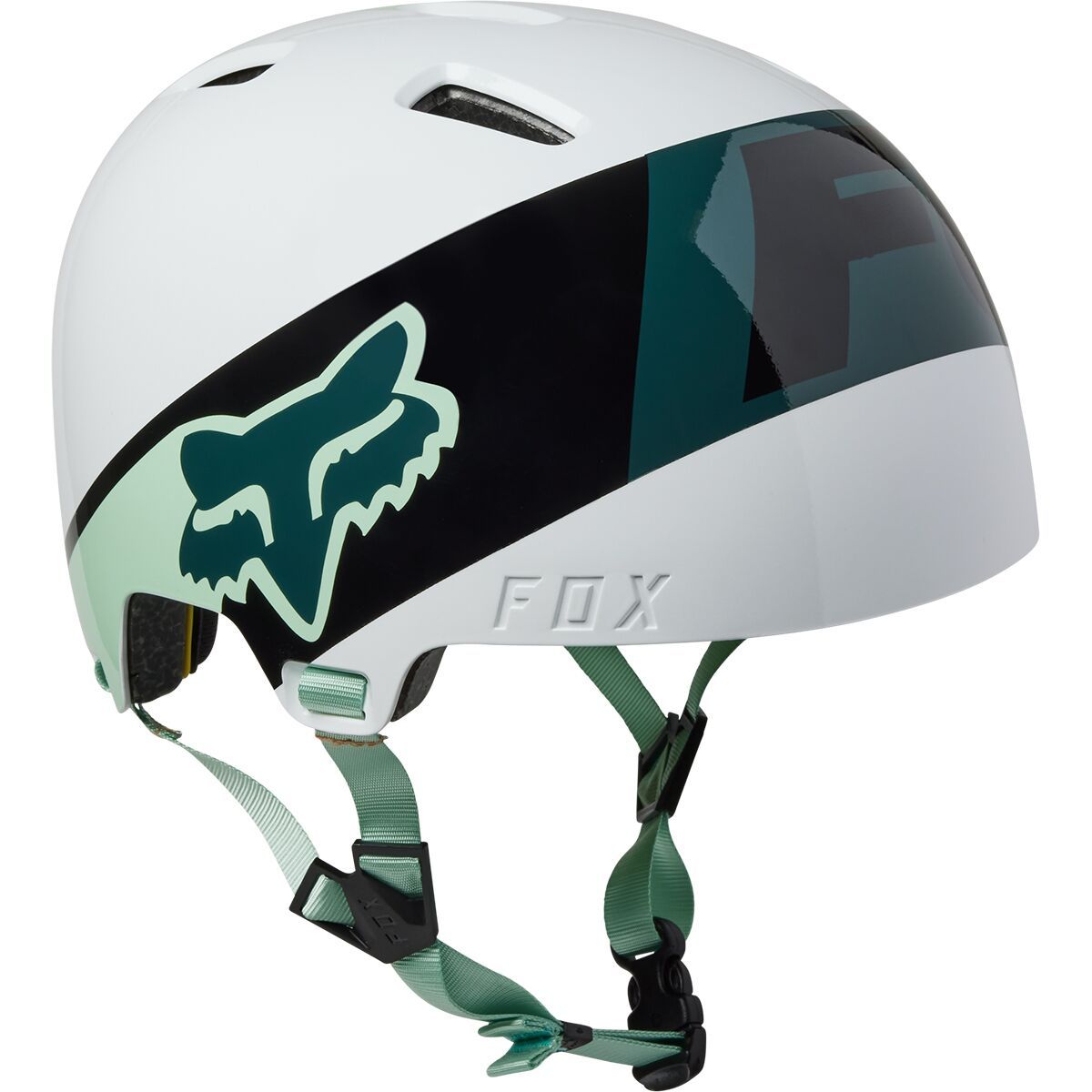 Fox Racing Flight Helmet in White Solid - Size: Small