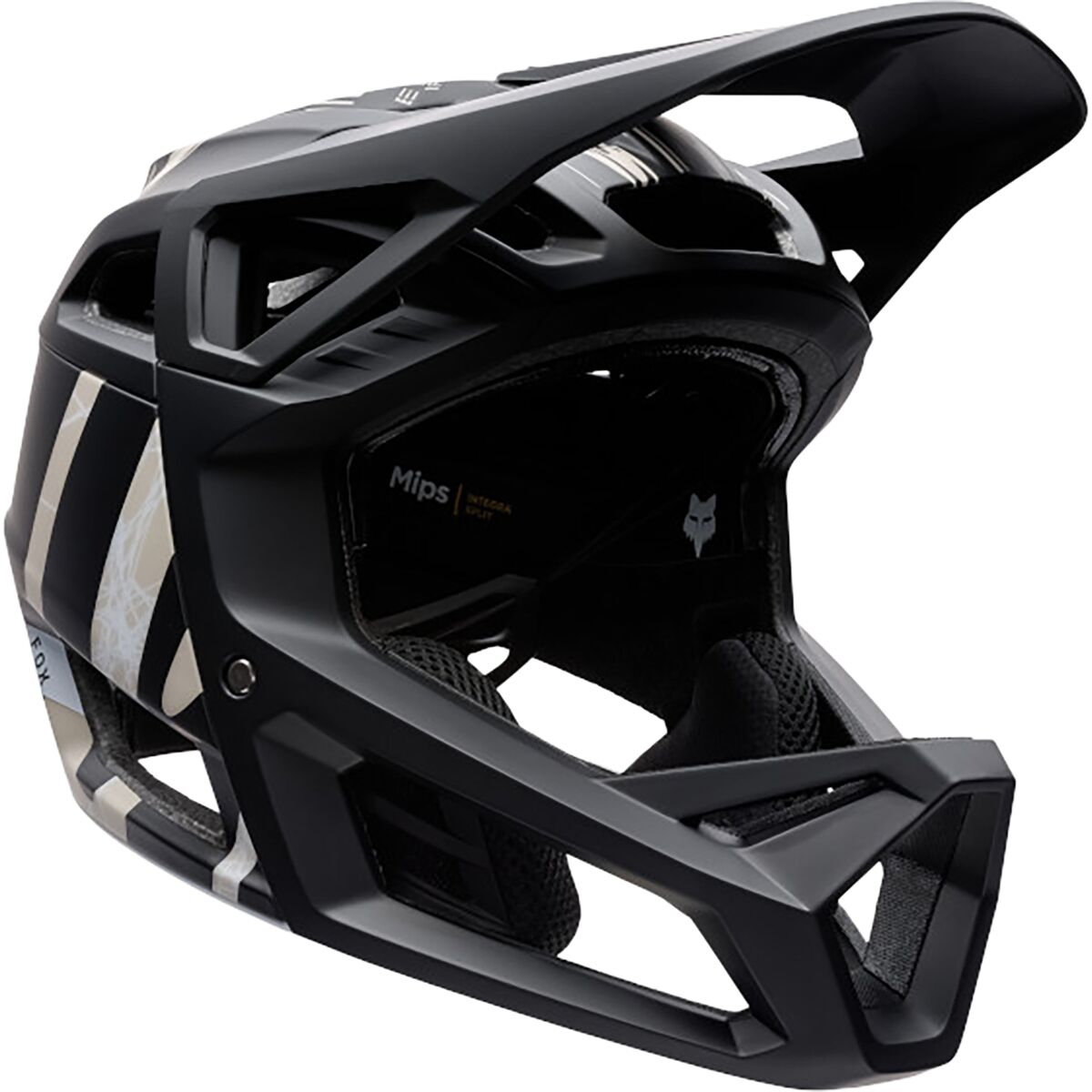 Fox Racing Proframe RS Helmet in Black Diffuse - Size: Large