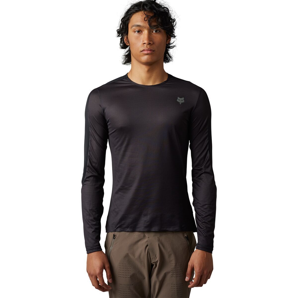 Fox Racing Men's Flexair Ascent Long-Sleeve Jersey in Cordovan - Size: Small