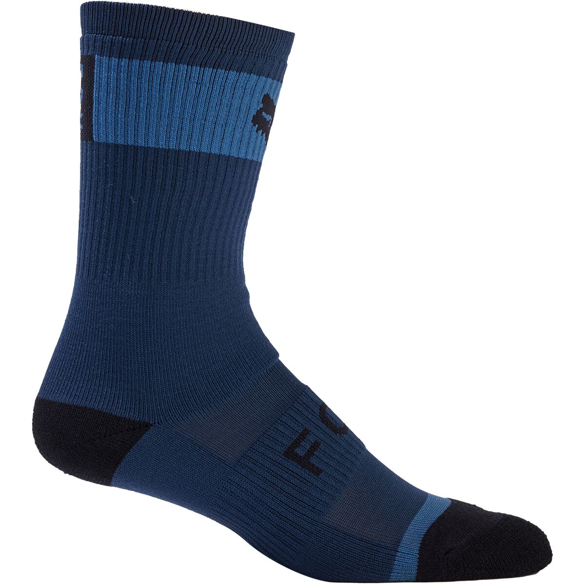 Fox Racing 8in Defend Winter Sock in Midnight - Size: S/M