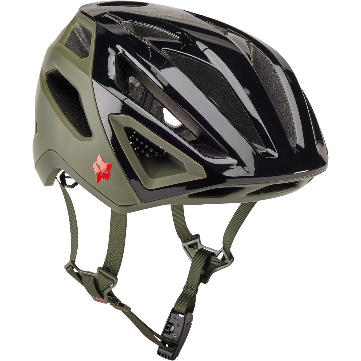 Fox Racing Crossframe Pro Mips Helmet in Olive Green Ashr - Size: Small