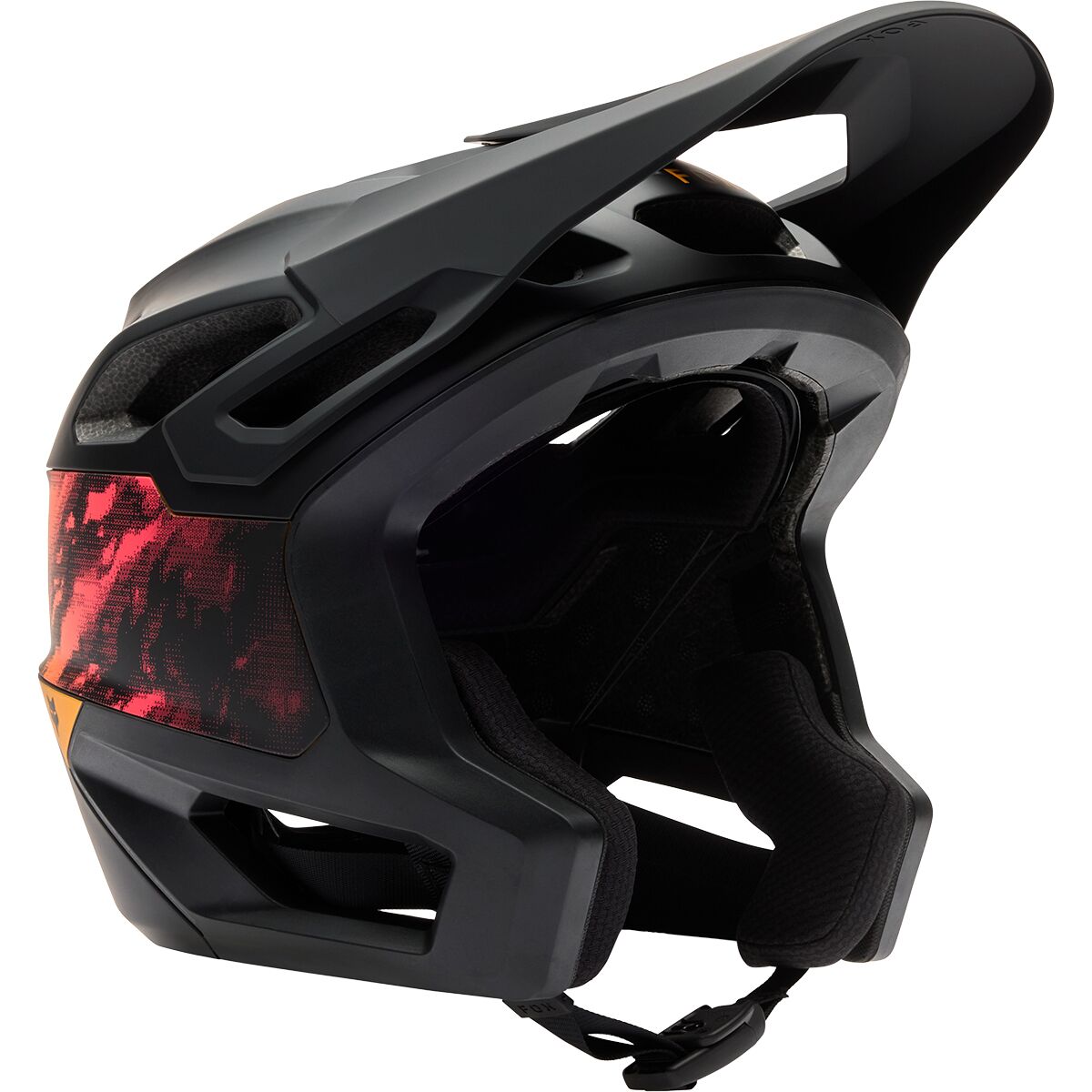 Fox Racing Dropframe Pro Helmet in Black - Size: Small