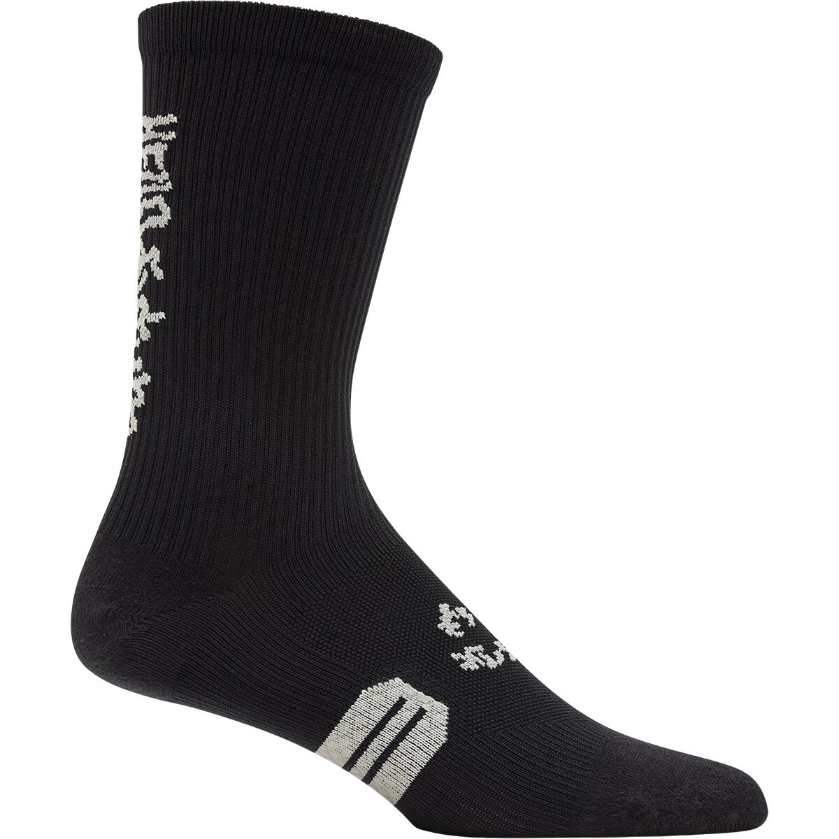 Fox Racing Ranger 8in Sock in Hello Future Black - Size: XS/S