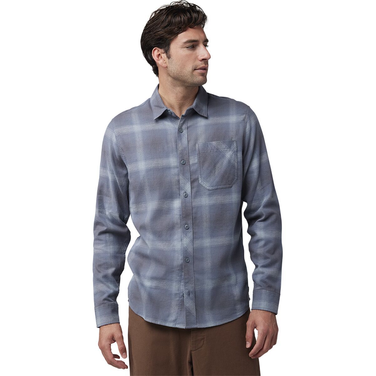Fox Racing Men's Survivalist Flannel in Gunmetal - Size: Small