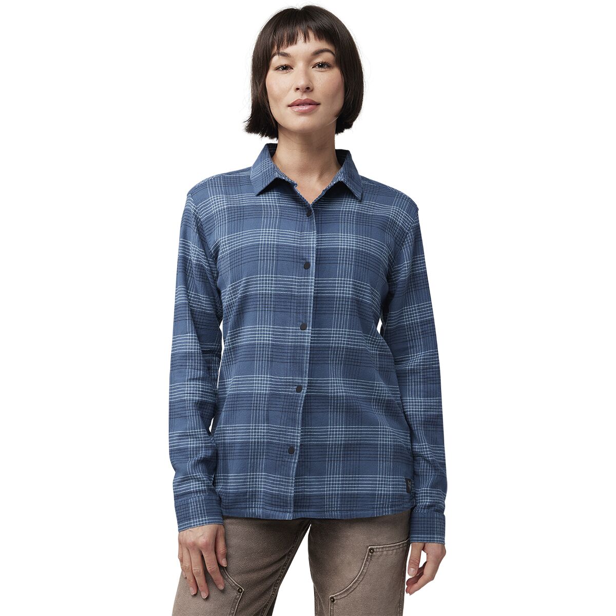Fox Racing Women's Survivalist Stretch Flannel in Dark Vintage - Size: Small