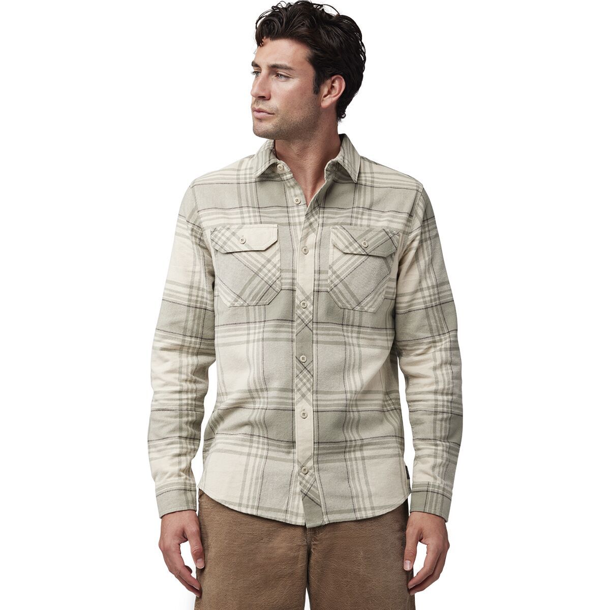 Fox Racing Men's Traildust Flannel in Midnight - Size: Medium