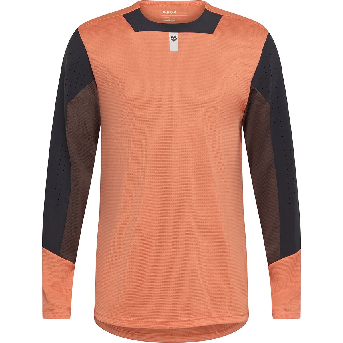 Fox Racing Men's Defend Long-Sleeve Jersey in Coral - Size: Large