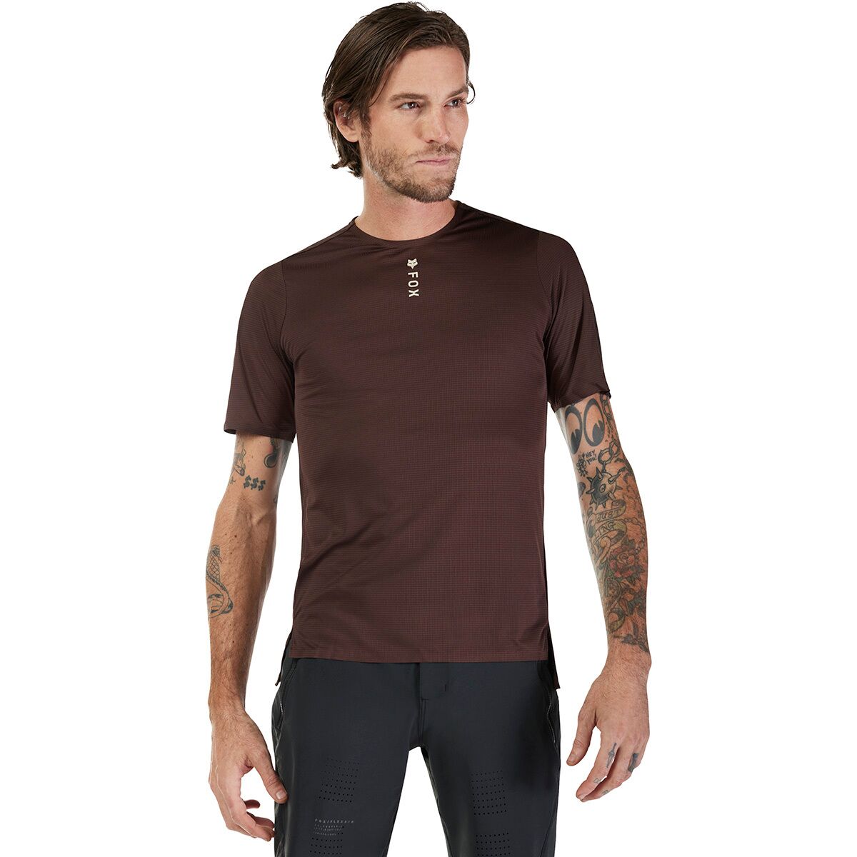 Fox Racing Men's Flexair Pro Short-Sleeve Jersey in Cocoa - Size: XXL