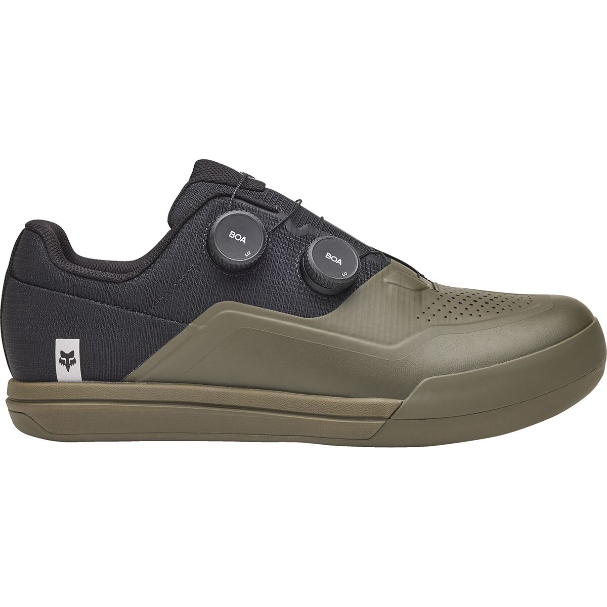 Fox Racing Union Boa Flat Moutain Bike Shoe in Military - Size: 40