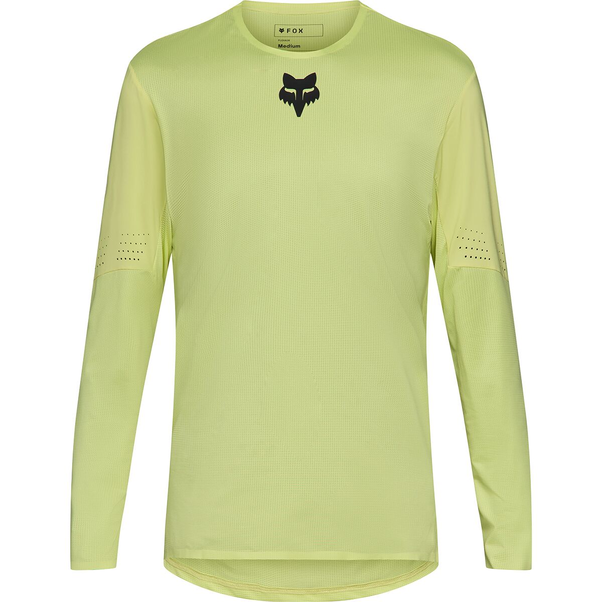Fox Racing Men's Flexair Long-Sleeve Jersey in Lime - Size: Medium