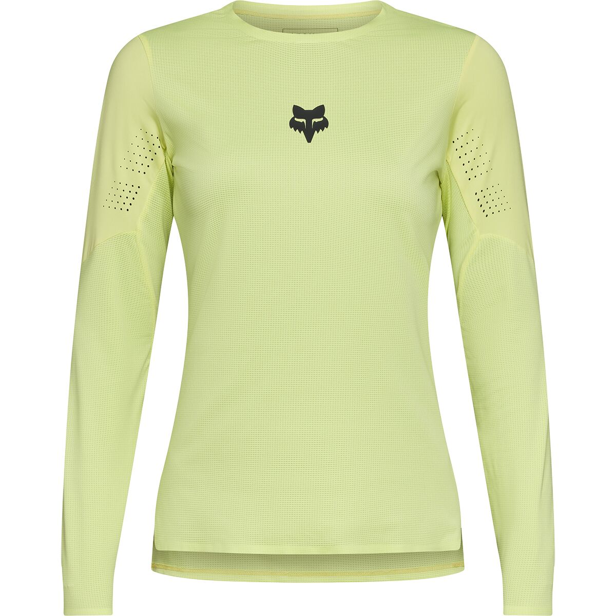 Fox Racing Women's Flexair Long-Sleeve Jersey in Lime - Size: Small