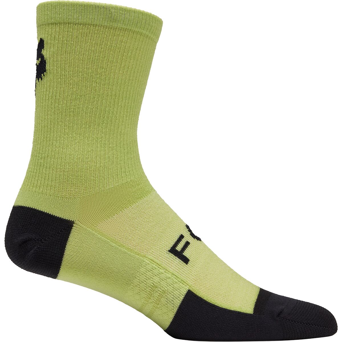 Fox Racing Flexair Merino 6in Sock in Lime - Size: S/M