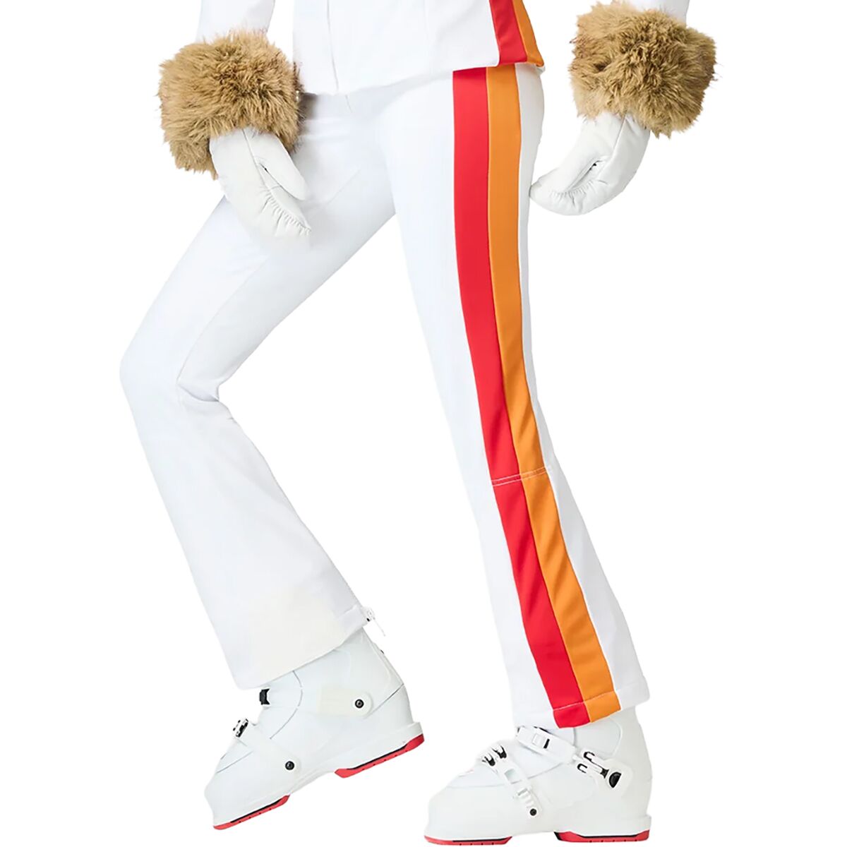 Goldbergh Women's Roccia Ski Pant in White - Size: 34