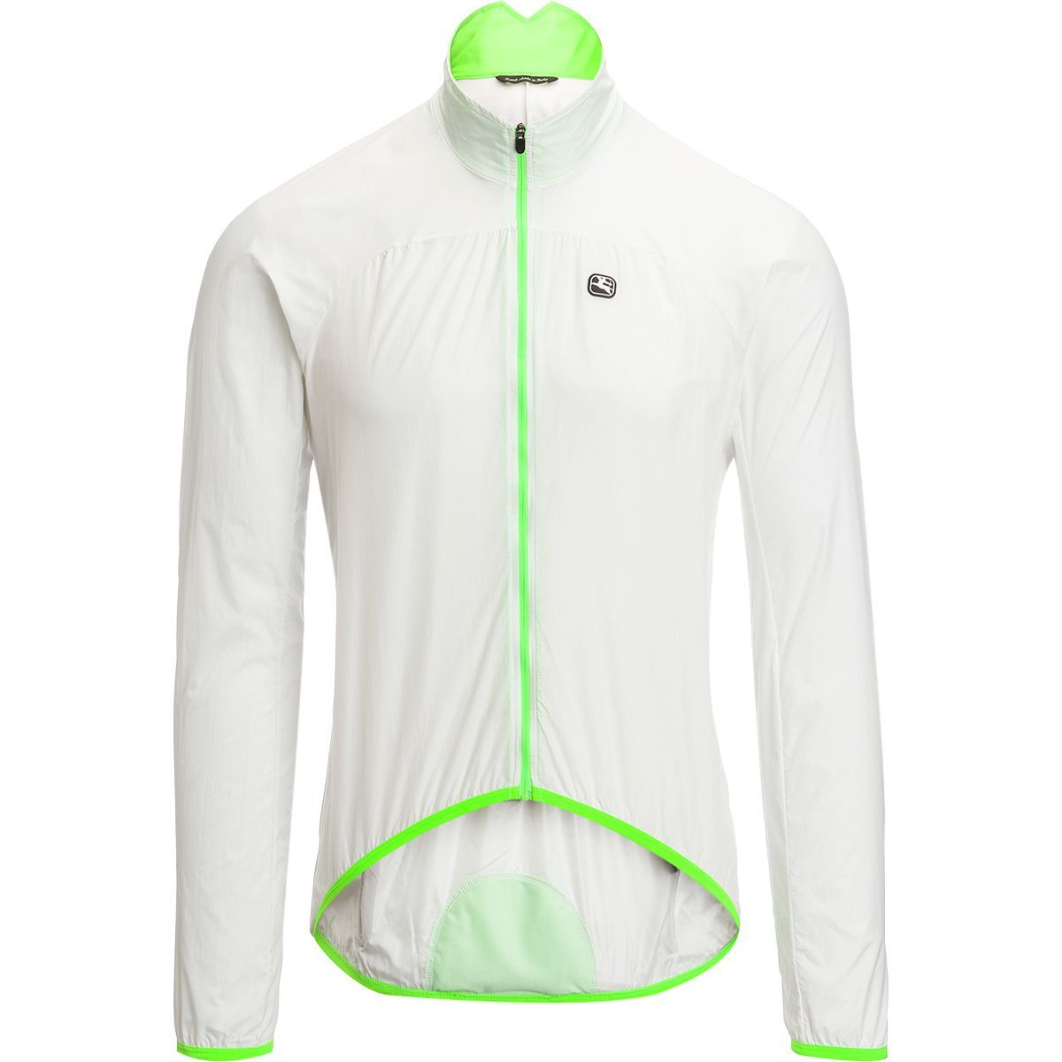 Giordana Men's Zephyr Jacket in Opaque White / Black Accents - Size: XXL