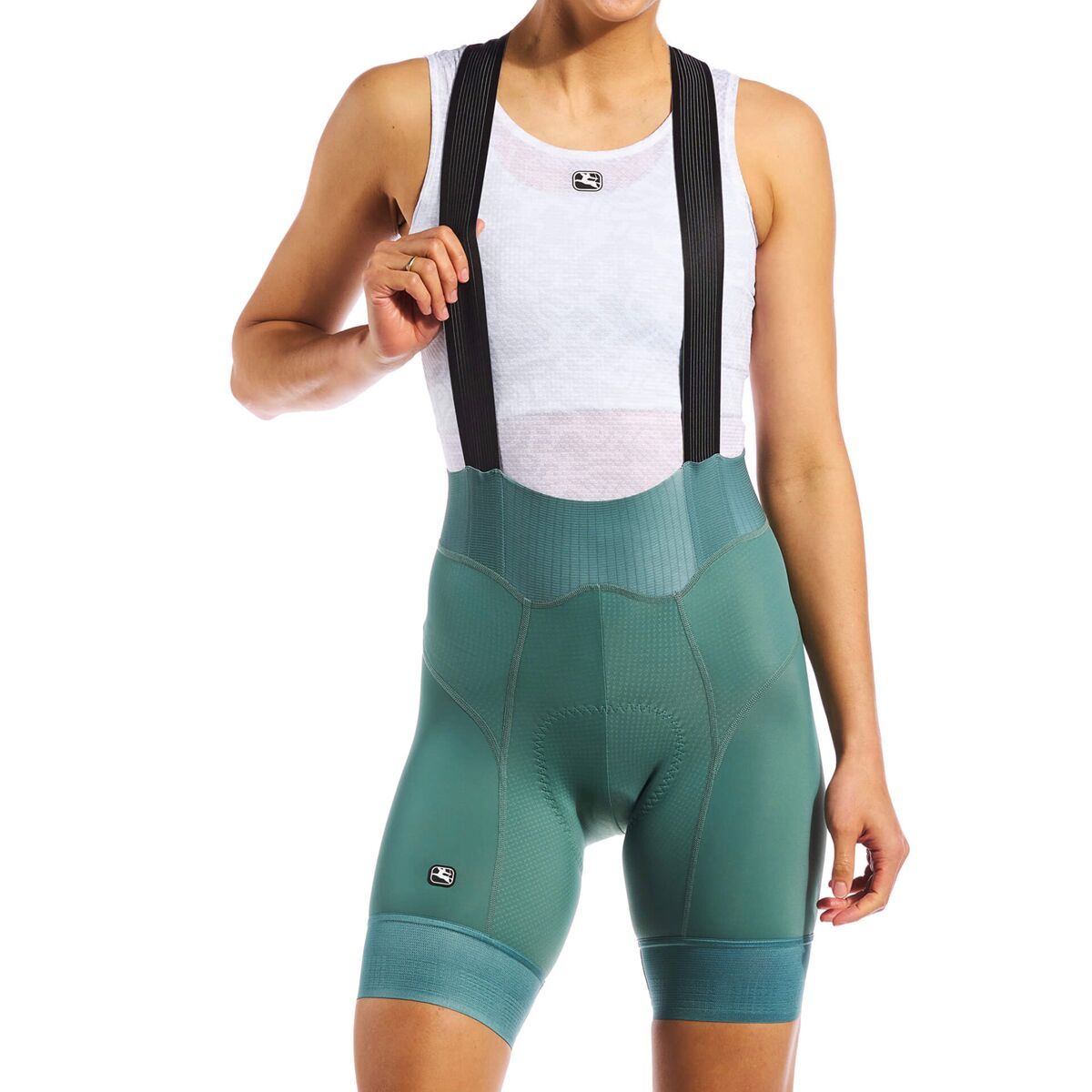 Giordana Women's FR-C Pro Bib 5cm Shorter Short in Black - Size: XXS