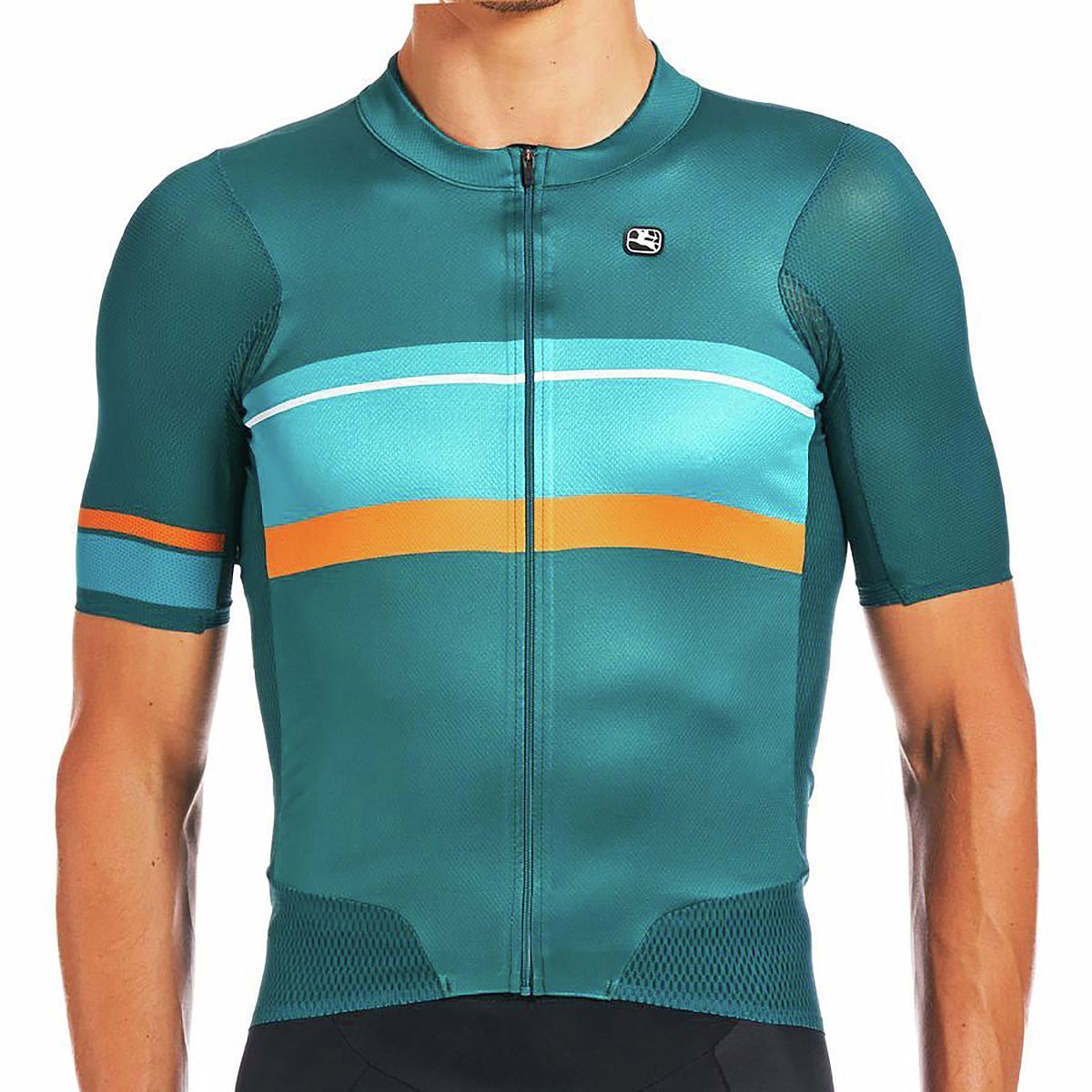Giordana Men's NX-G Air Road Bike Jersey in Black - Size: Small