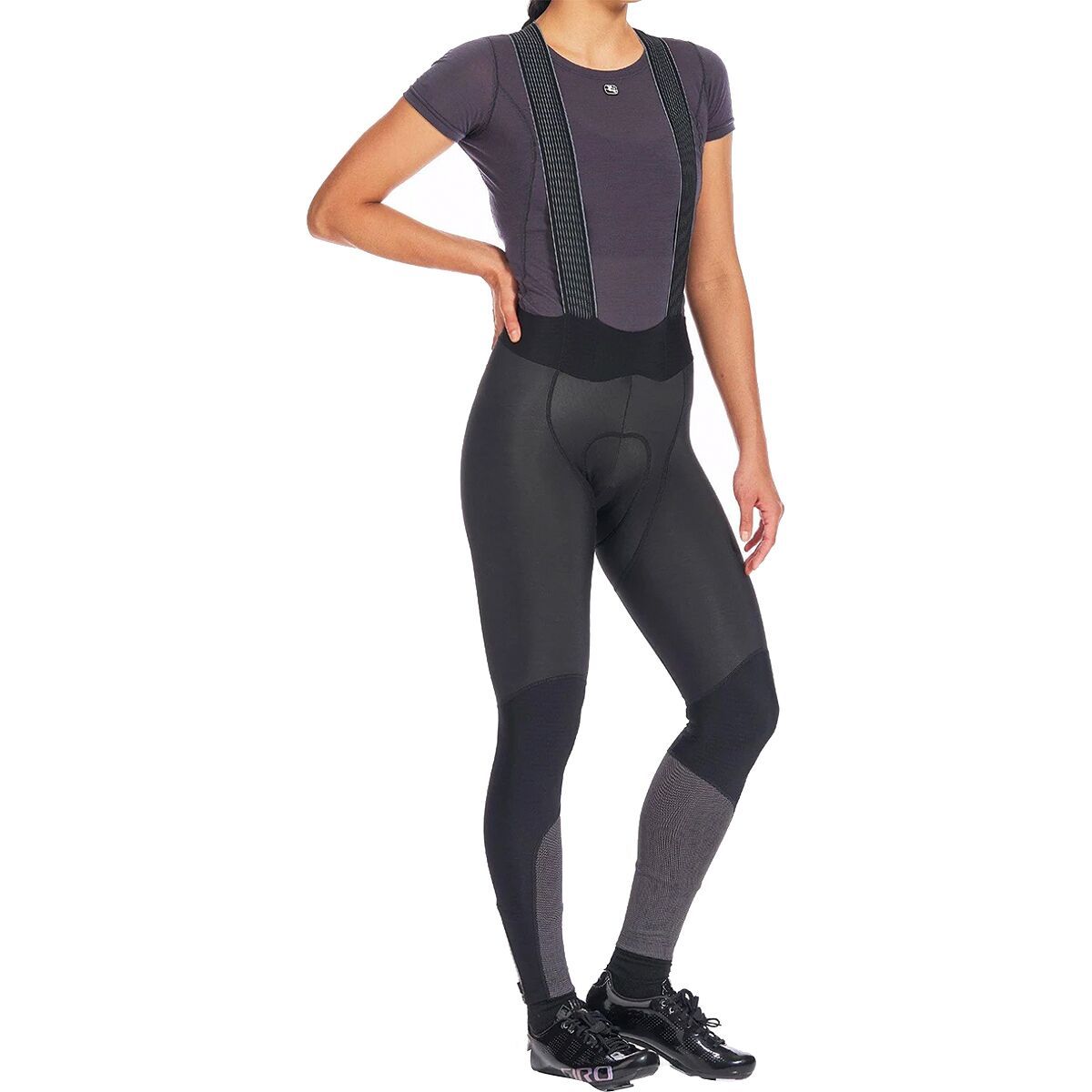 Giordana Women's FR-C Thermal Bib Tight in Black - Size: Small