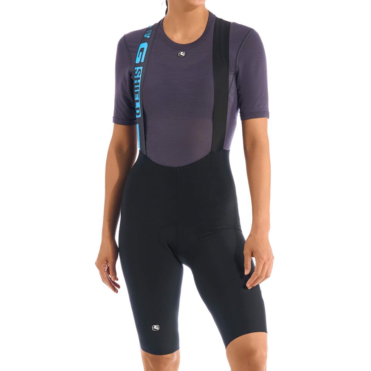 Giordana Women's G-Shield Thermal Bib Short in Black - Size: Medium