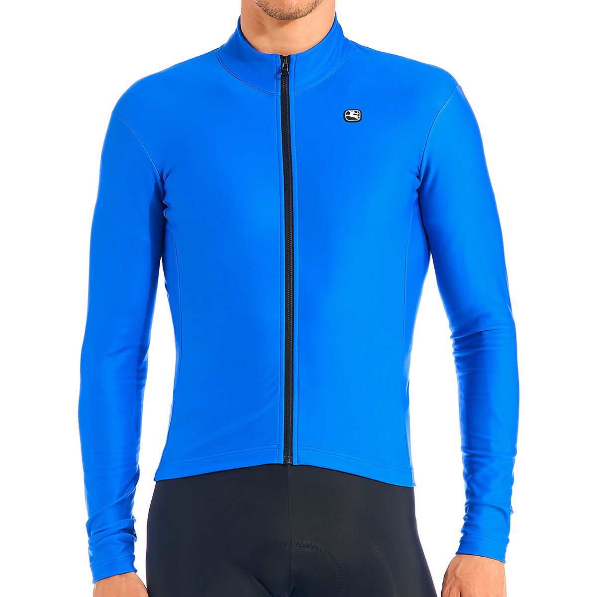 Giordana Men's Silverline Thermal Long-Sleeve Jersey in Grey - Size: Medium