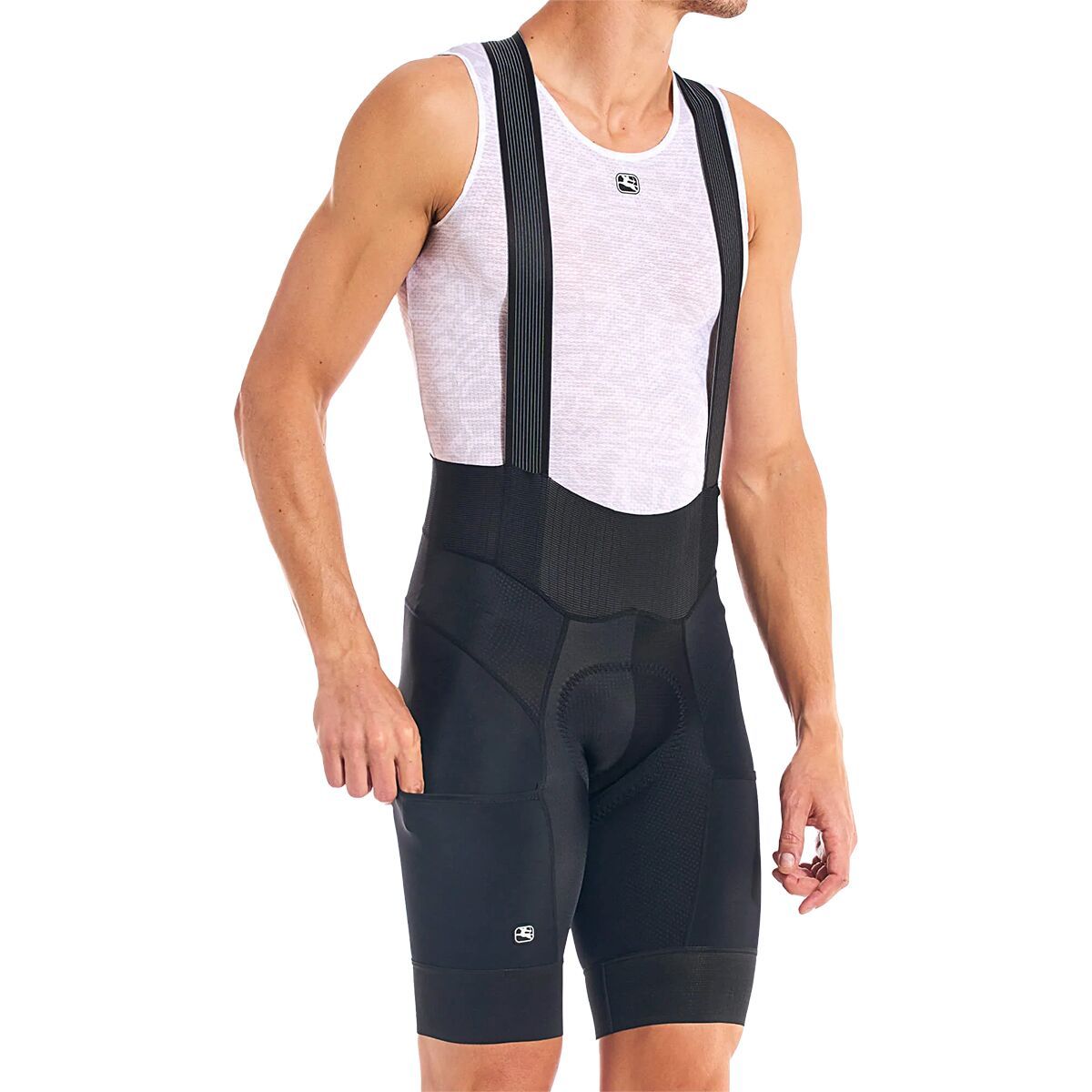 Giordana Men's FR-C Pro Cargo Bib Short in Black - Size: XS