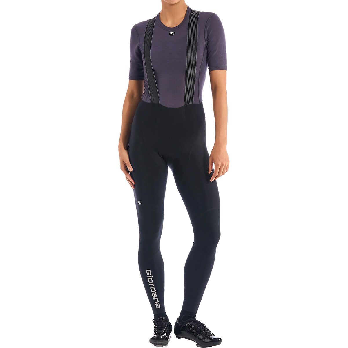 Giordana Women's FR-C Thermal Cargo Bib Tight in Black - Size: Small