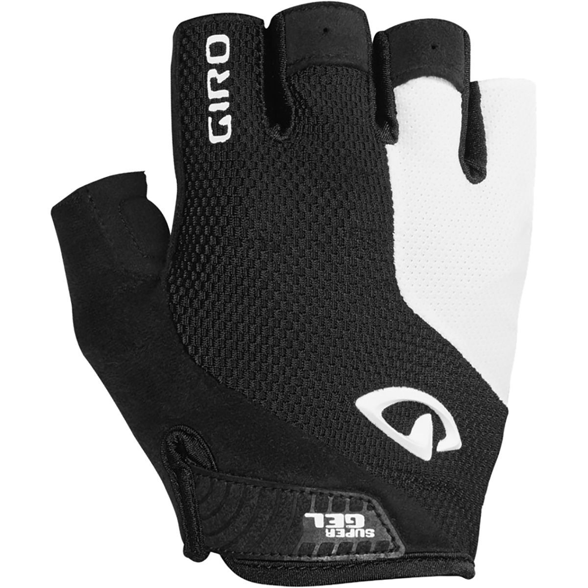 Giro Strade Dure Supergel Glove in White / Black - Size: Large