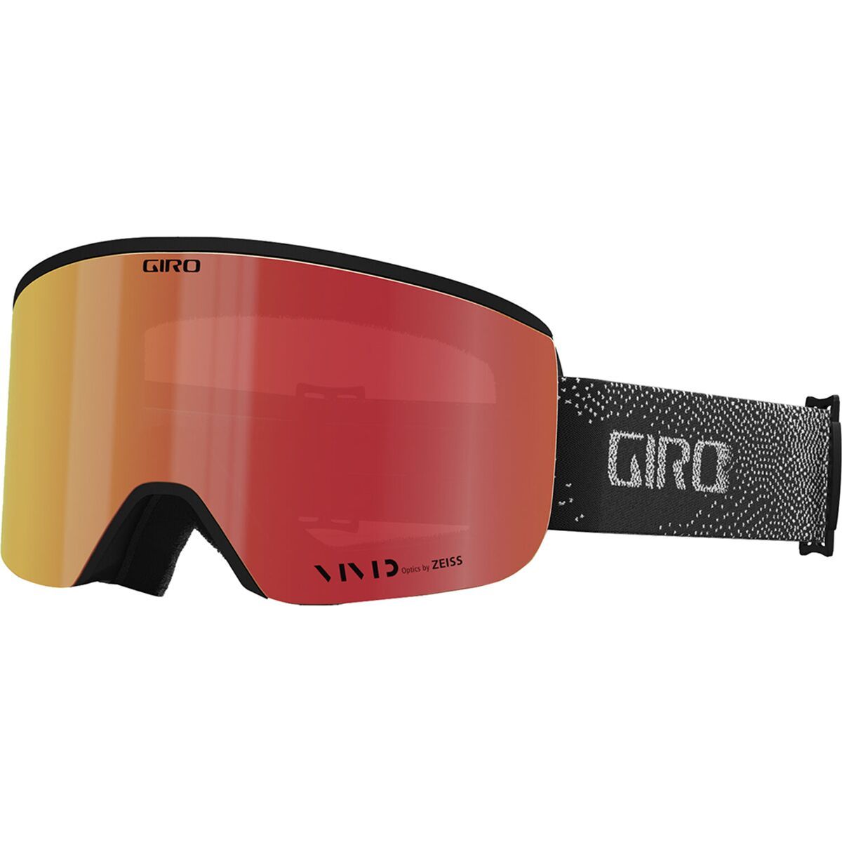 Giro Axis Goggles in Black / Vivid Ember