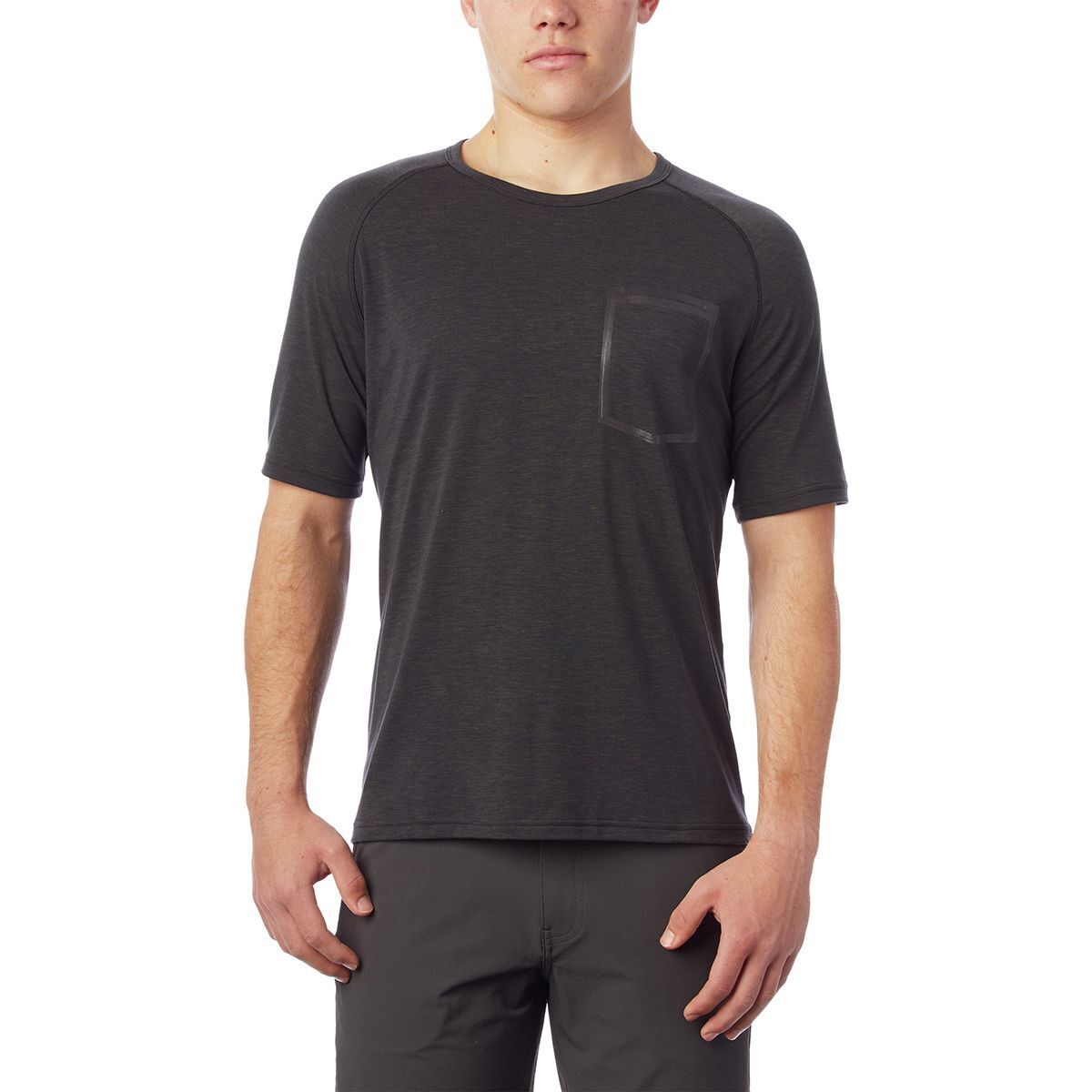 Giro Men's Venture Short-Sleeve Jersey in Black - Size: Large