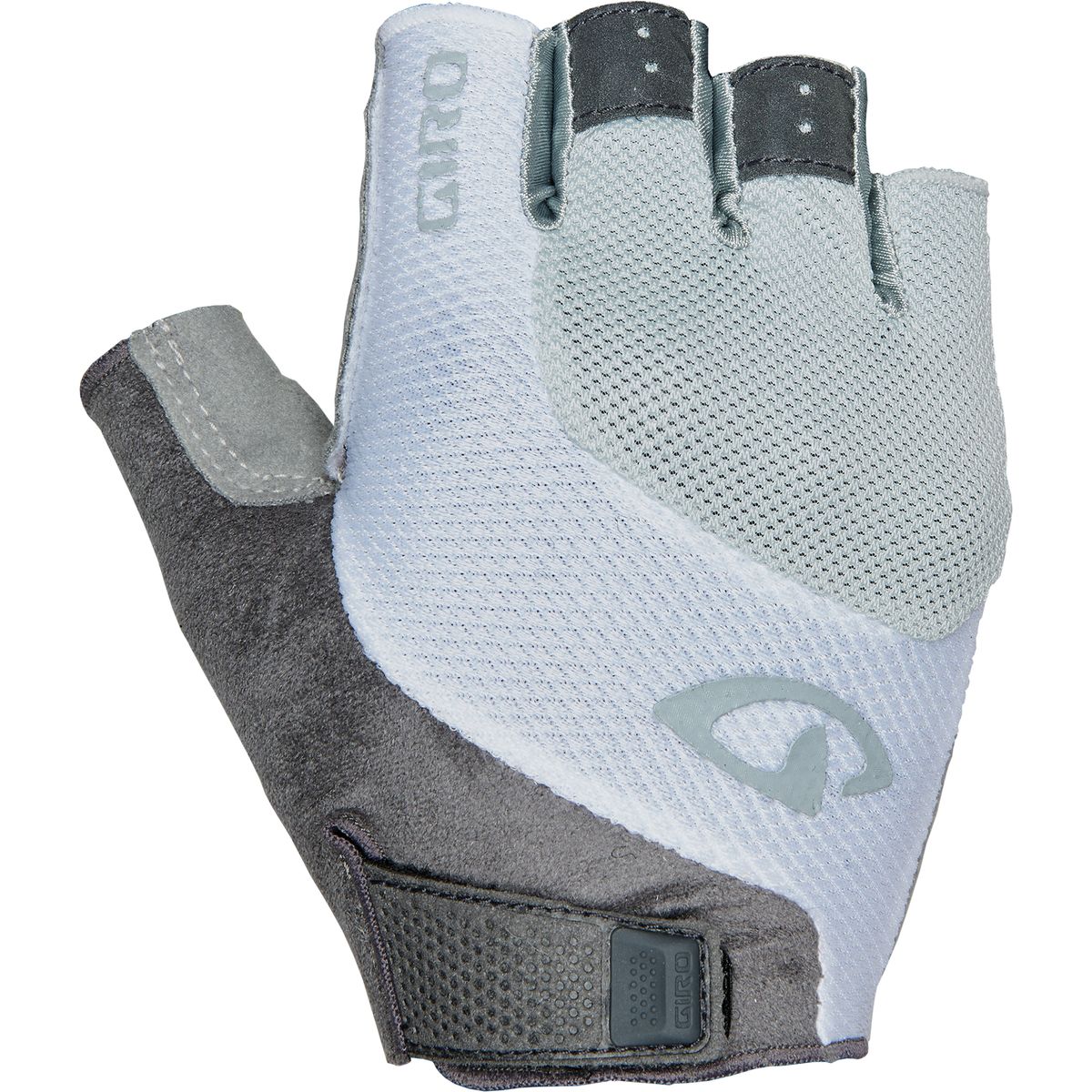 Giro Women's Tessa Gel Glove in Grey / White - Size: Large