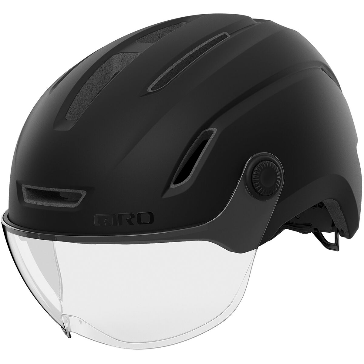 Giro Evoke Mips LED Helmet in Matte Black LED - Size: Medium