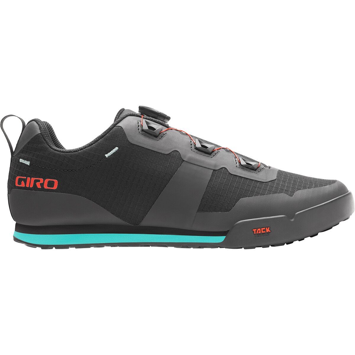 Giro Men's Tracker Cycling Shoe in Harbor Blue / Bright Red - Size: 40