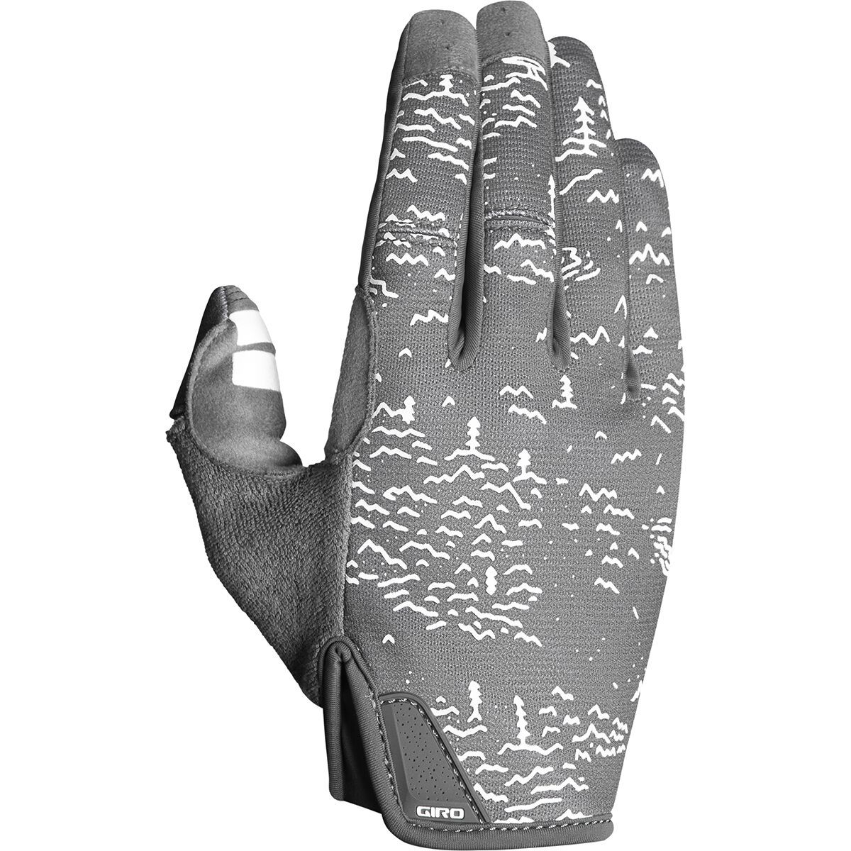 Giro Women's LA DND Glove in Dark Shadow / White Scree - Size: XL