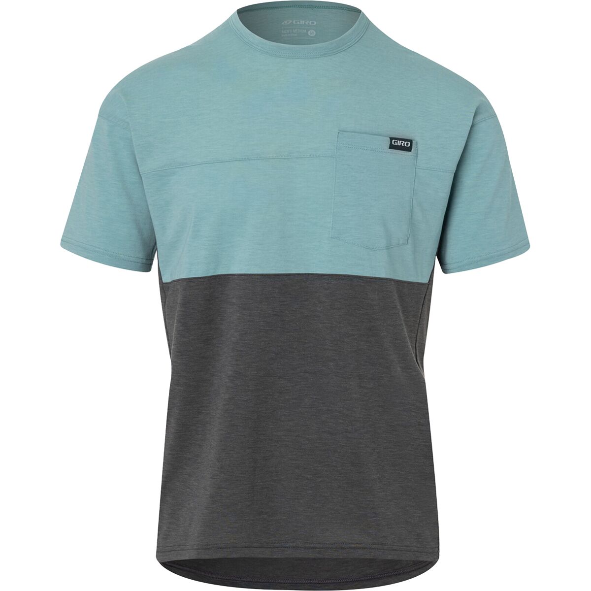 Giro Men's Ride Jersey in Mineral / Charcoal - Size: XL