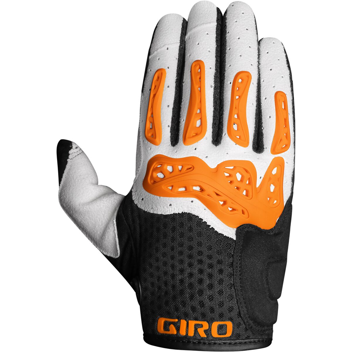Giro Men's Gnar Glove in Orange / Light Sharkskin - Size: XL