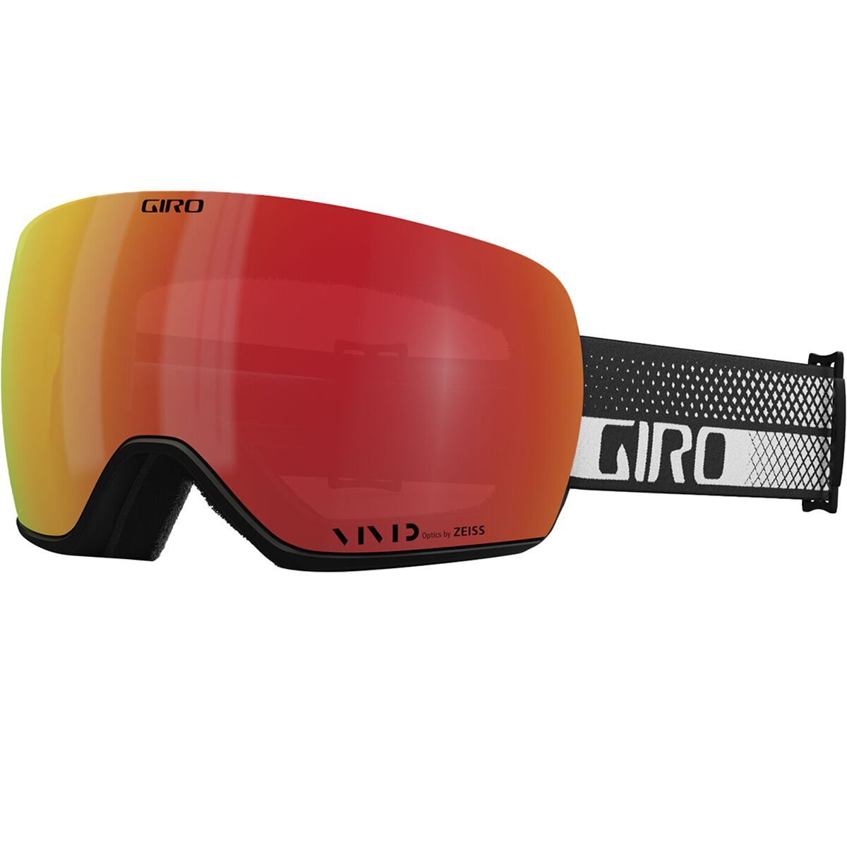 Giro Article II Goggle in Black / White Flow / Vivid Ember