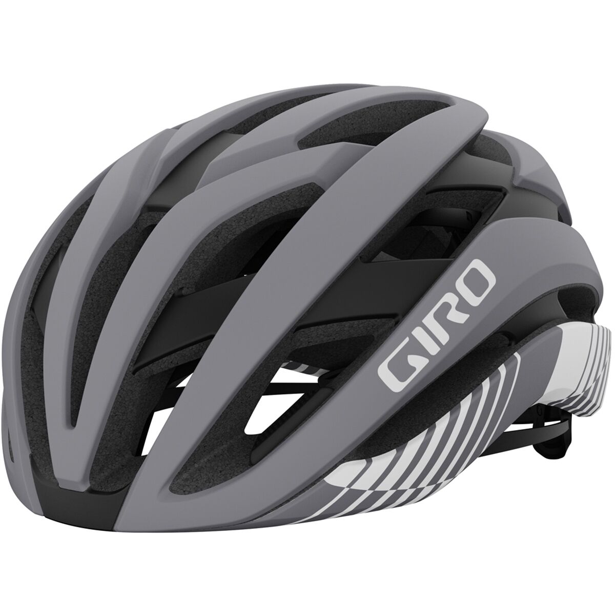 Giro Cielo Mips Helmet in Matte White Charcoal Rush - Size: Large