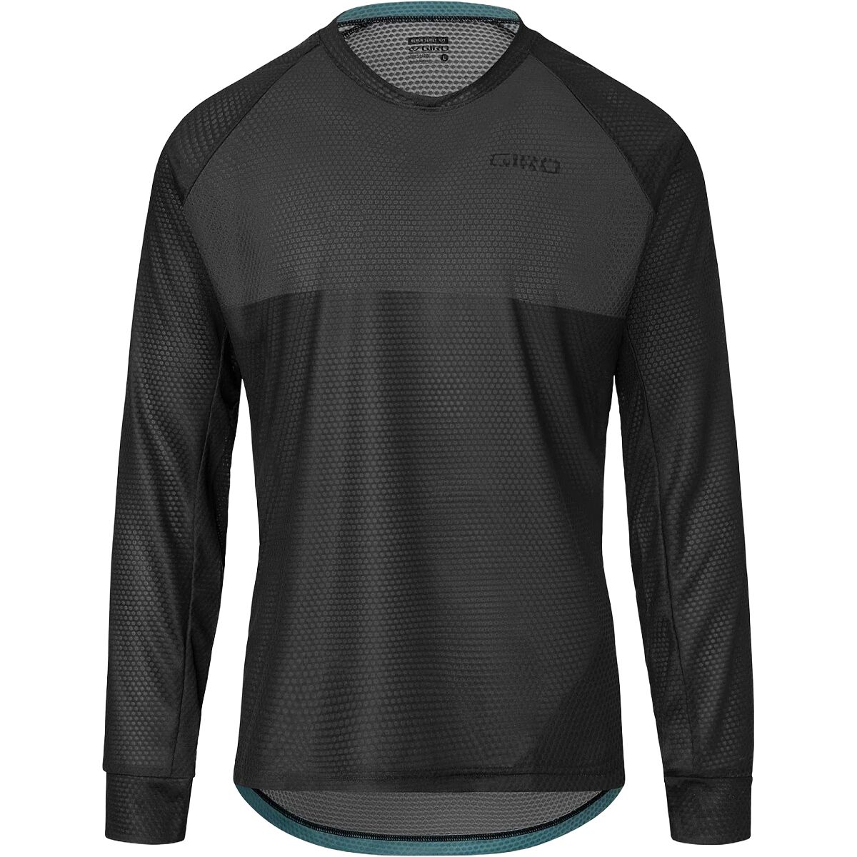 Giro Men's Roust Long-Sleeve Jersey in Black / Grey - Size: Small