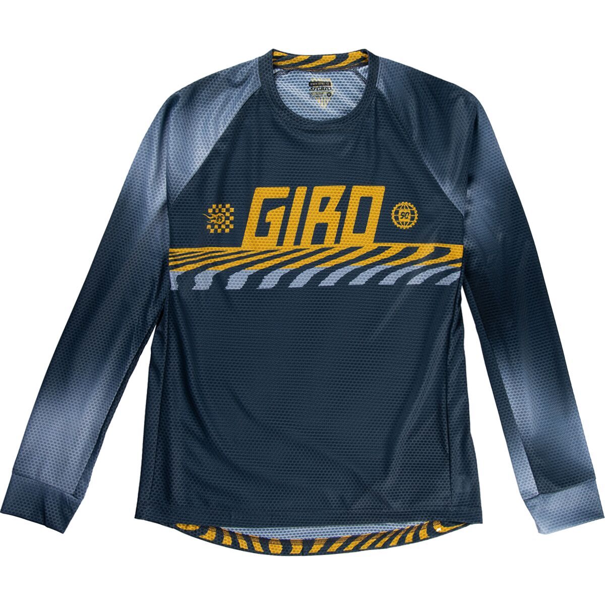 Giro Men's Roust Long-Sleeve Jersey in Dark Shark - Size: Medium