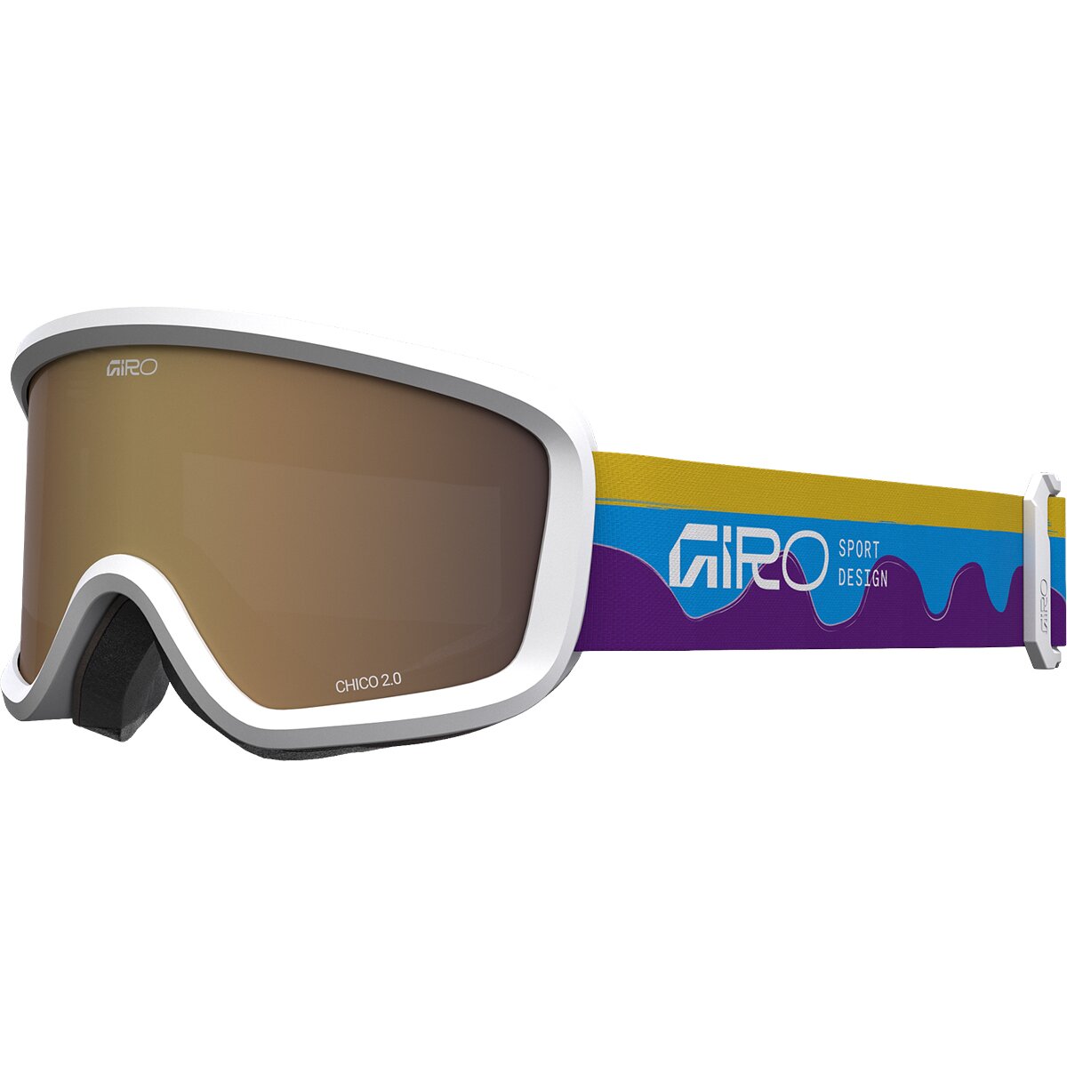 Giro Chico 2.0 Goggles - Kids' in Purple Waves - Size: Small