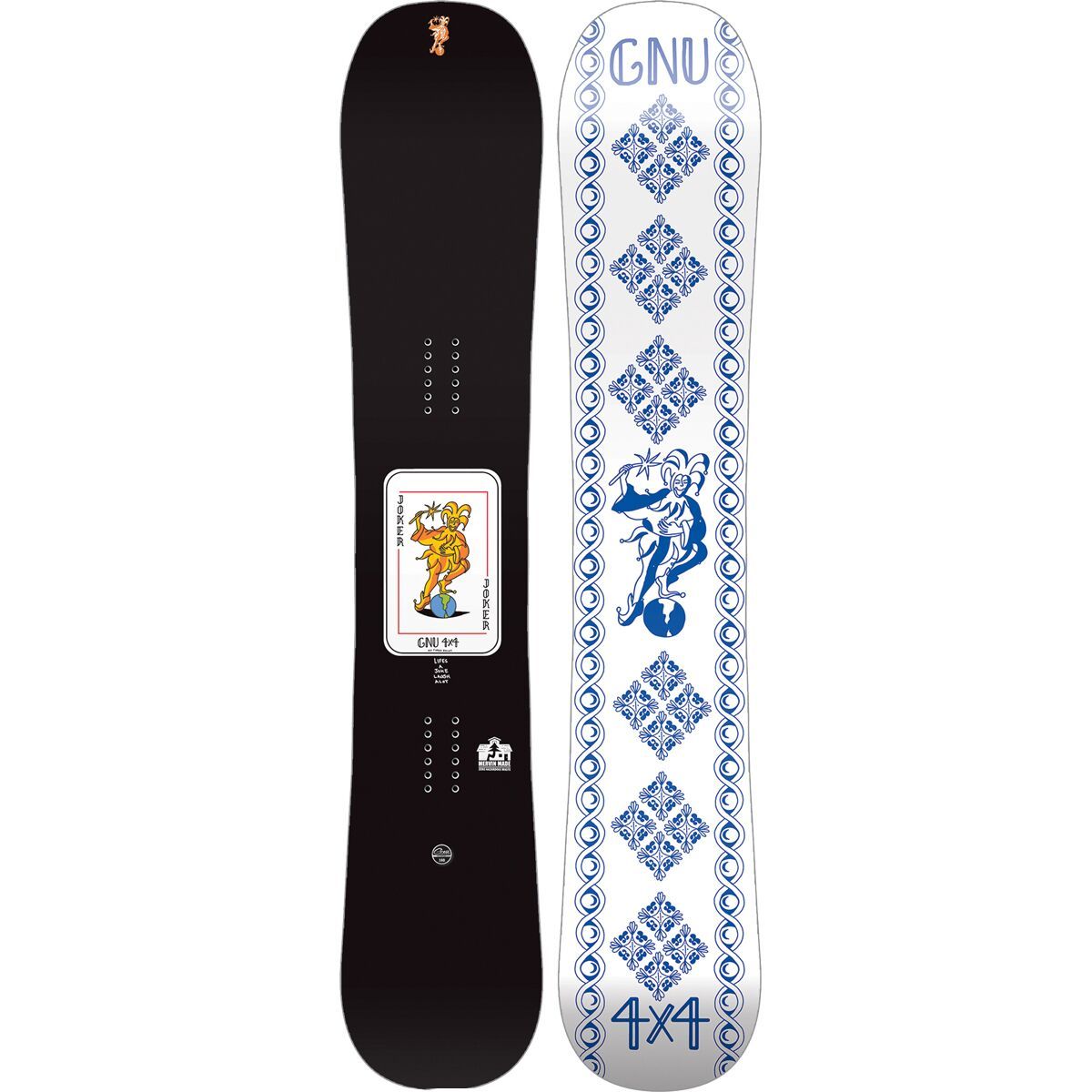 Gnu 4X4 Snowboard - 2025 - Size: 160cm