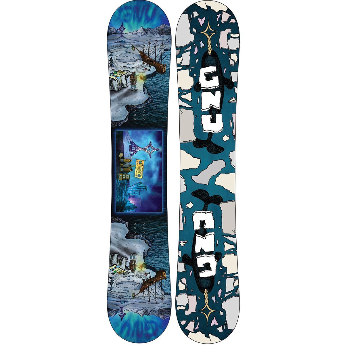 Gnu Finest Snowboard - 2025 - Size: 159cm
