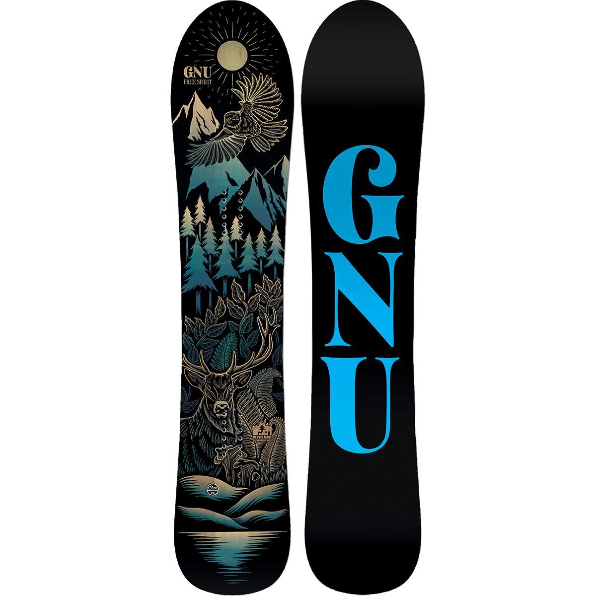 Gnu Women's Free Spirit Snowboard - 2025 - Size: 148cm