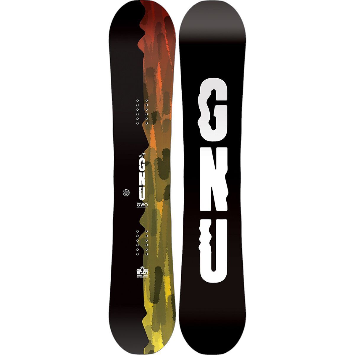 Gnu GWO Snowboard - 2025 - Size: 159cm wide