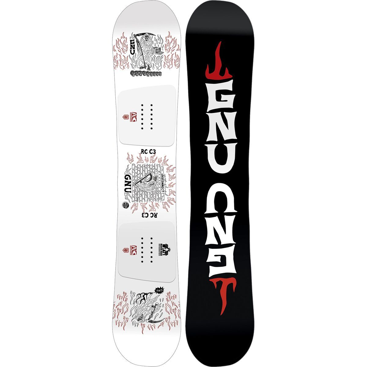 Gnu RC C3 Snowboard - 2025 - Size: 154.5cm