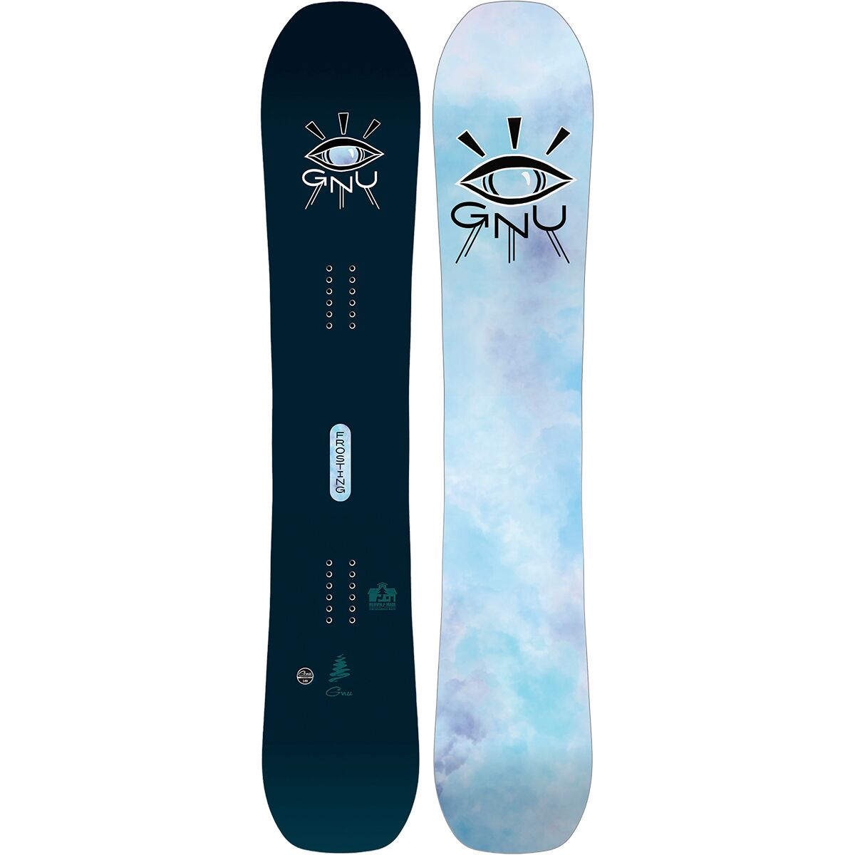 Gnu Gnu Women's Frosting Snowboard - 2026 - Size: 149cm - $335.99 at Steep and Cheap