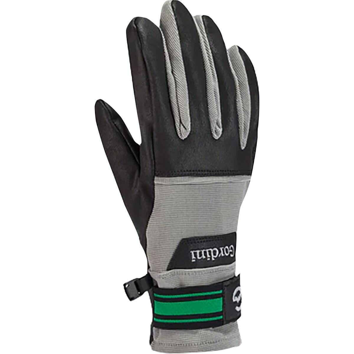 Gordini Men's Spring Glove in Clay Grey Black - Size: XL